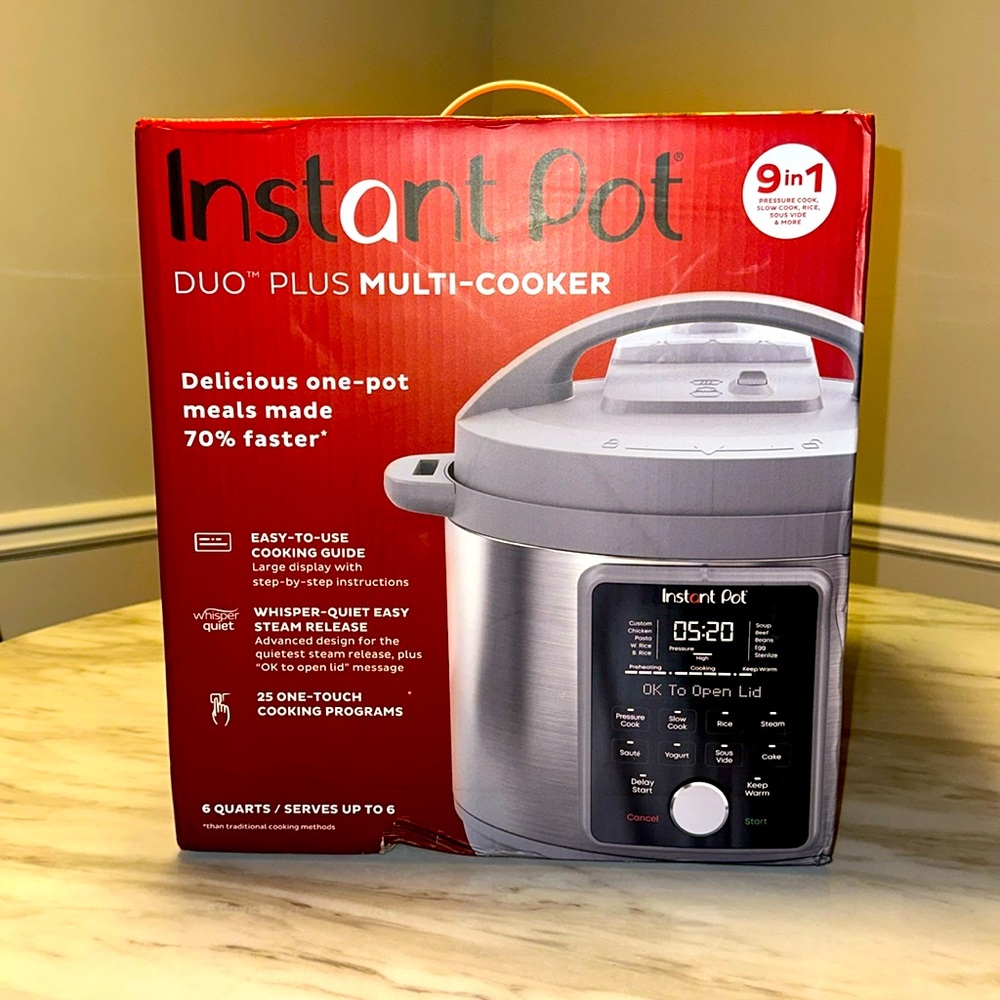 Instant Pot DUO PLUS multi-cooker